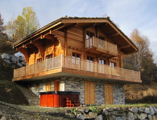 Mountain cabin Chalet, Heremence, Switzerland (lv translation)