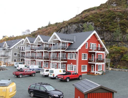 Hotel building, Kalvag, Norway